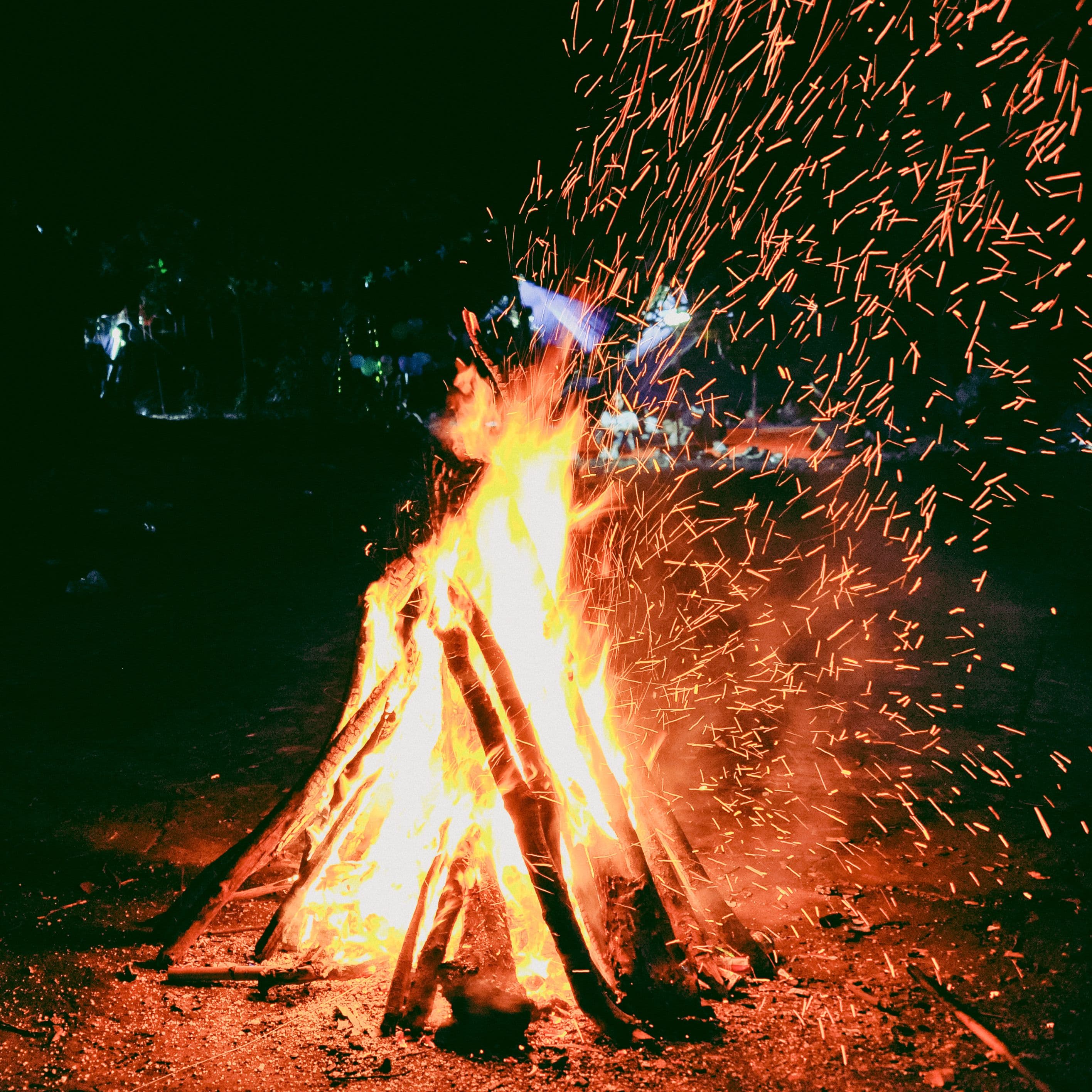 horses and bonfires